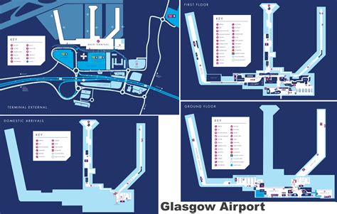 glasgow airport map|Destination Map .